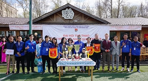Đại hội Thể thao sinh viên Việt Nam hè 2018 tại Moscow (1)