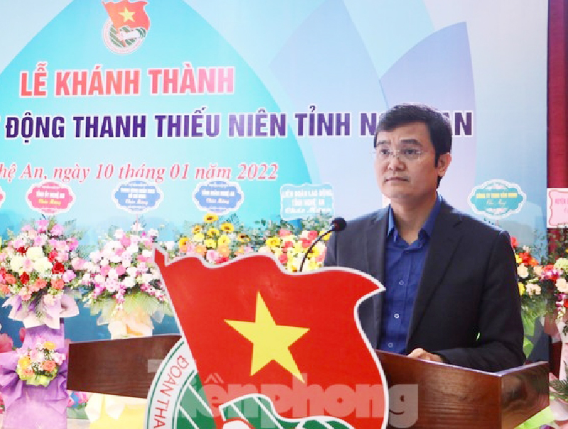 Khánh thành Trung tâm Hoạt động thanh thiếu niên tỉnh Nghệ An