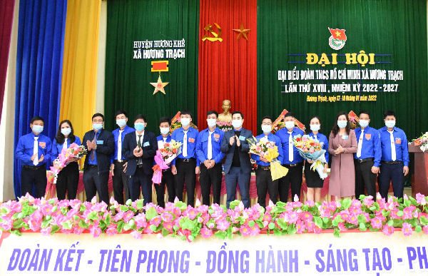 Hà Tĩnh: Đại hội Đoàn TNCS Hồ Chí Minh xã Hương Trạch lần thứ XVIII