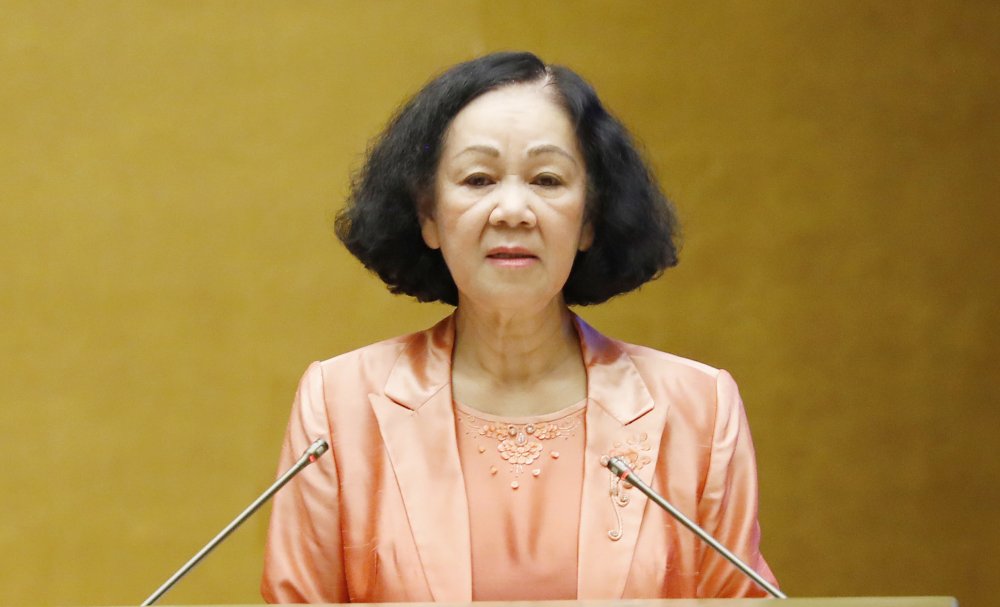 Bà Trương Thị Mai: 'Không để mấy ông cán bộ bị kỷ luật ngồi mãi'