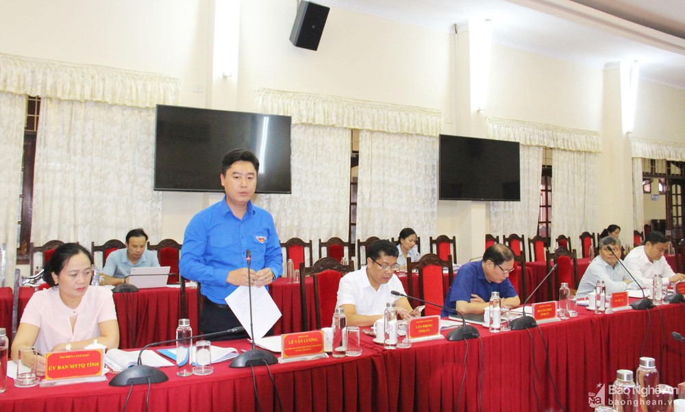 Trung ương Đoàn đánh giá cao vai trò lãnh đạo của Đảng trong thực hiện công tác thanh niên tại Nghệ An ảnh 5