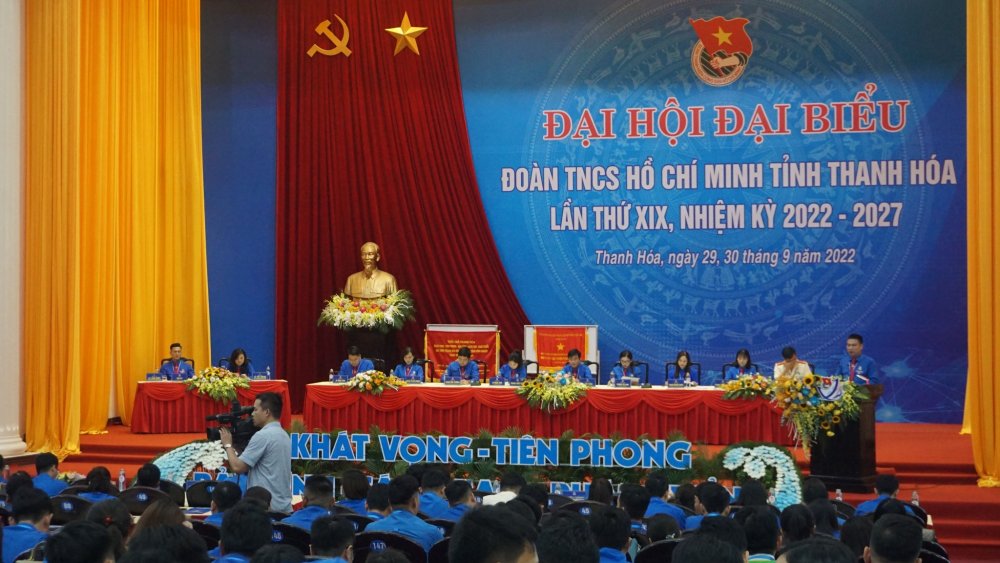 Khai mạc Đại hội Đoàn TNCS Hồ Chí Minh tỉnh Thanh Hóa - ảnh 2