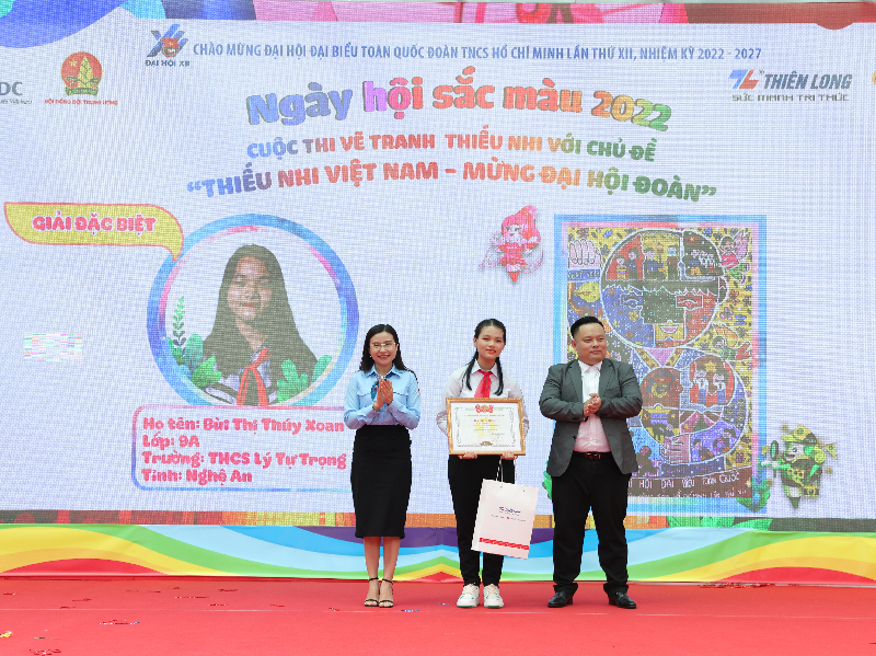Học sinh Nghệ An đạt Giải đặc biệt cuộc thi vẽ tranh dành cho thiếu nhi năm 2022