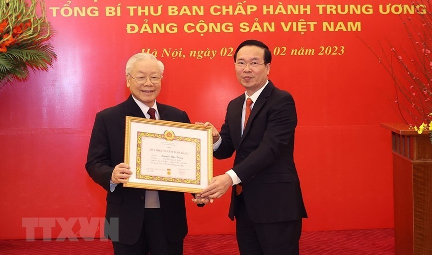 Tổng Bí thư Nguyễn Phú Trọng: Nguyện suốt đời phấn đấu, hy sinh để xứng đáng là một đảng viên