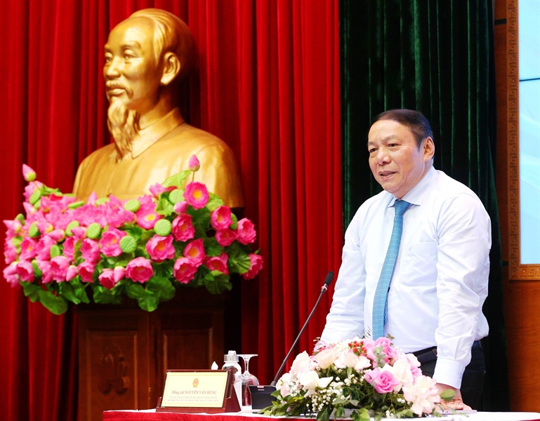 Bộ trưởng Nguyễn Văn Hùng: Tuổi trẻ Bộ VHTTDL phải tràn đầy nhiệt huyết, sẵn sàng lăn xả, cống hiến, phụng sự Tổ quốc và nhân dân
