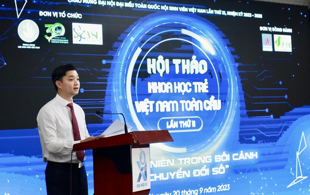 Anh Nguyễn Minh Triết: 'Hỗ trợ các nhà khoa học trẻ công bố quốc tế'