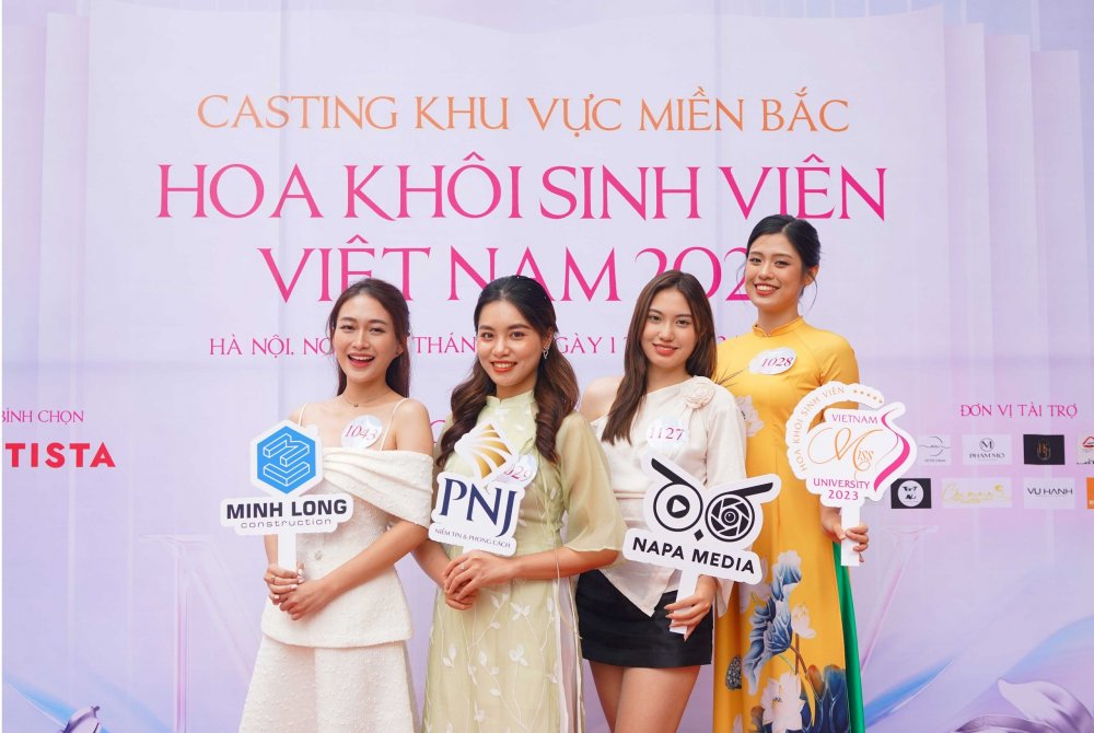 “Hoa khôi Sinh viên Việt Nam 2023”: Khởi động vòng Castting khu vực Miền Bắc
