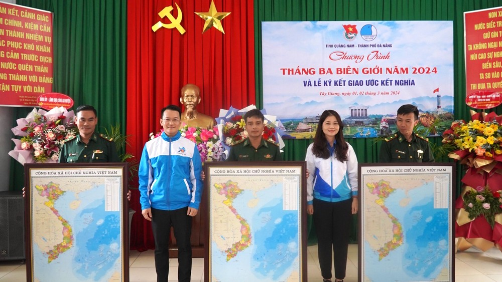 Nhiều hoạt động ý nghĩa trong chương trình Tháng Ba biên giới của tuổi trẻ Quảng Nam-Đà Nẵng