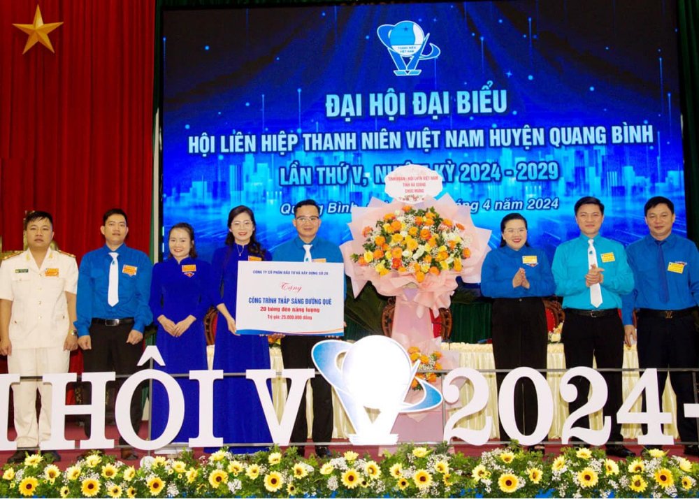  Đại hội Hội LHTN Việt Nam huyện Quang Bình lần thứ V, nhiệm kỳ 2024 - 2029