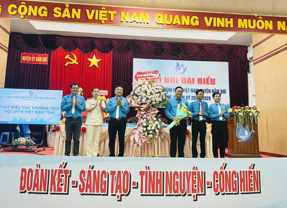 Cà Mau: Đại hội Hội LHTN Việt Nam huyện Đầm Dơi lần thứ VII, nhiệm kỳ 2024 – 2029