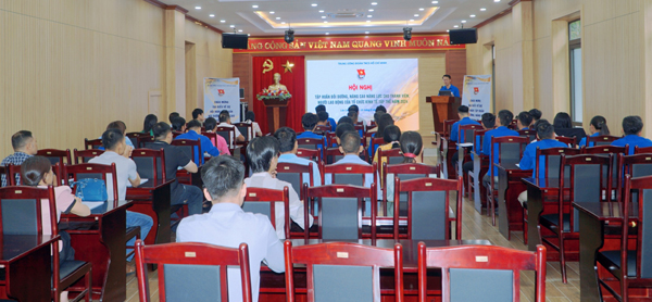 Tập huấn nâng cao năng lực cho người lao động tại Lào Cai
