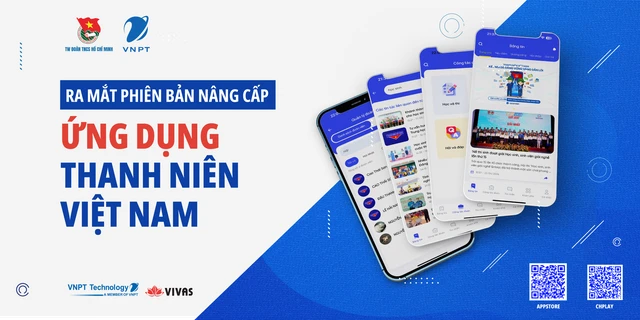 Ra mắt phiên bản nâng cấp của ứng dụng di động Thanh niên Việt Nam