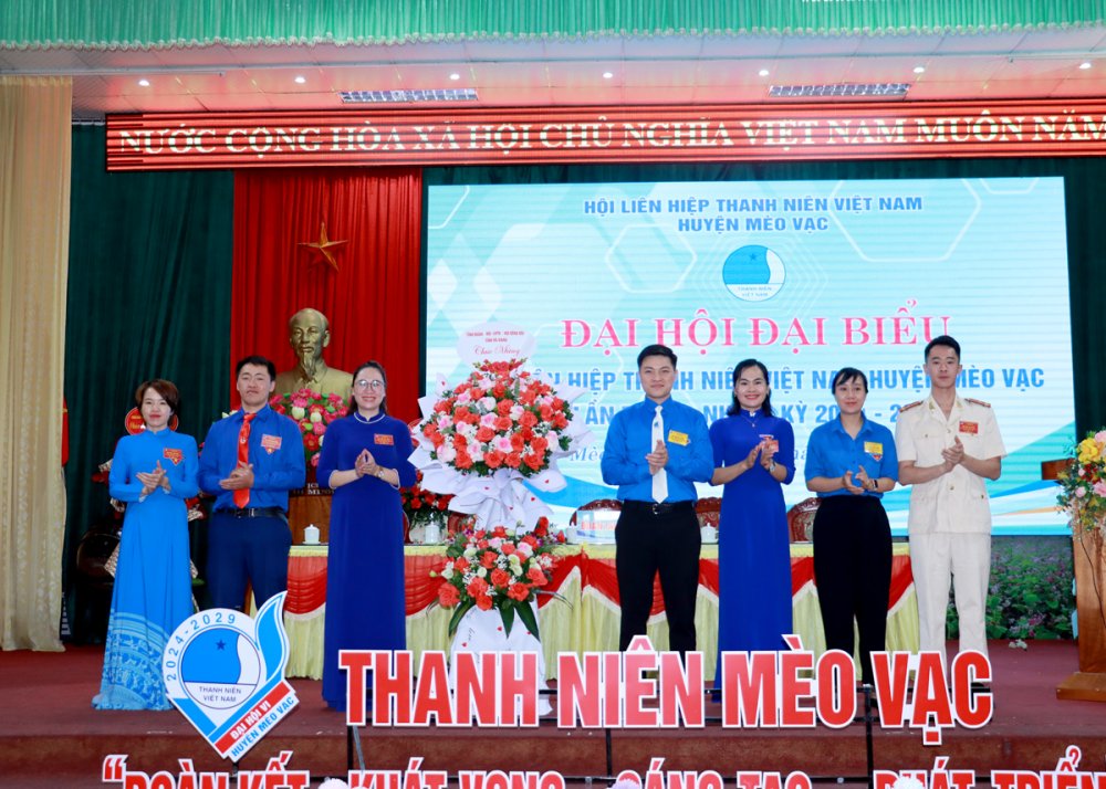 Đại hội đại biểu Hội Liên hiệp Thanh niên Việt Nam huyện Mèo Vạc nhiệm kỳ 2024 – 2029