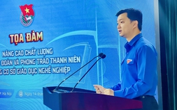 Anh Nguyễn Minh Triết: 'Công tác Đoàn ở trường nghề cần được đầu tư nhiều hơn nữa'