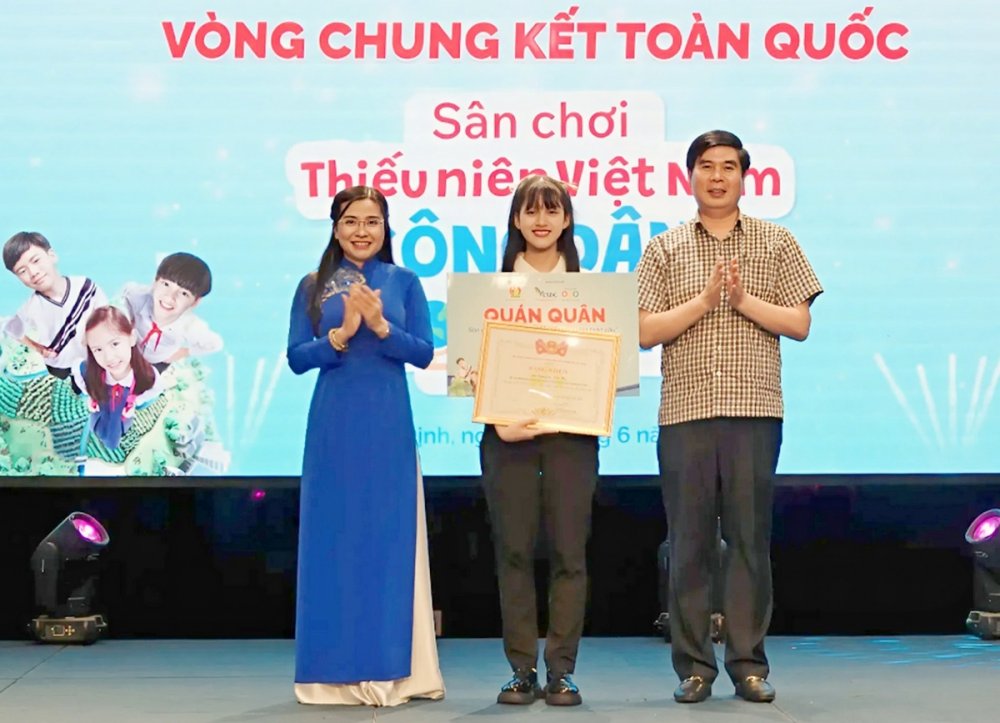 Học sinh Hà Nội giành giải Nhất sân chơi “Thiếu niên Việt Nam - Công dân toàn cầu”