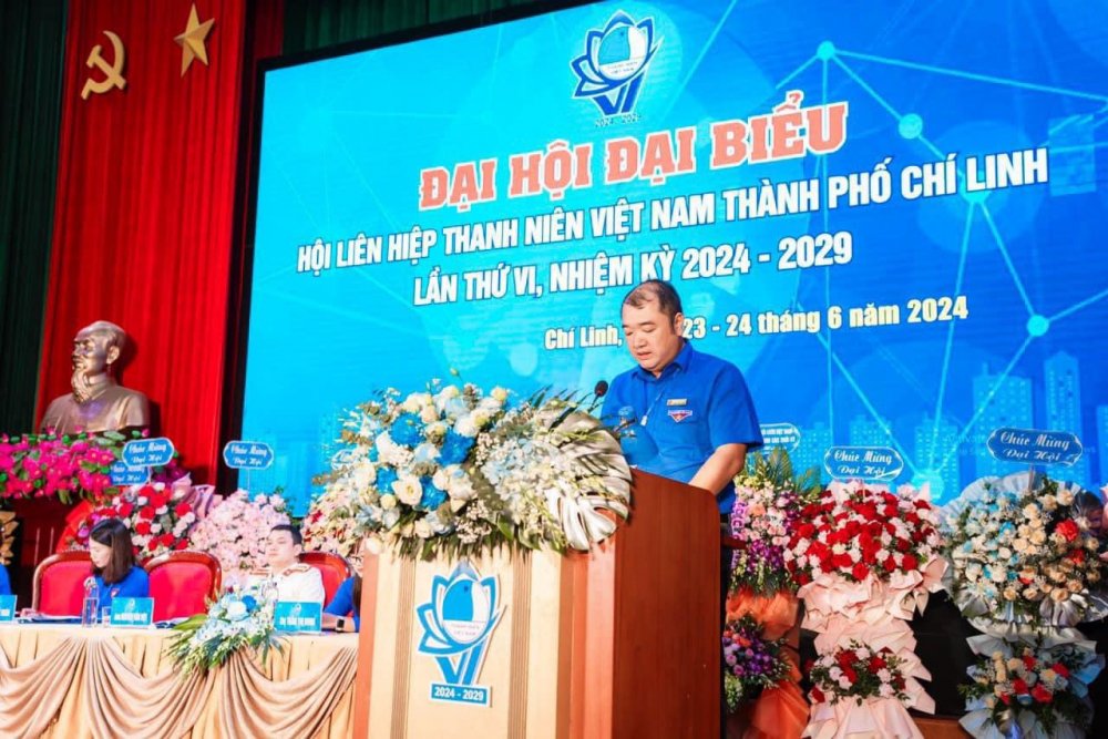 Hải Dương: Đại hội Đại biểu Hội LHTN Việt Nam thành phố Chí Linh lần thứ VI, nhiệm kỳ 2024-2029