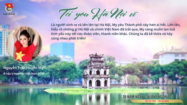 Bạn trẻ hào hứng với trào lưu 'Tôi yêu Hà Nội vì…'