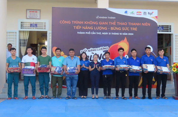 Khánh thành công trình “Không gian Thể thao Thanh niên- Tiếp năng lượng, bừng sức trẻ” tại Cần Thơ