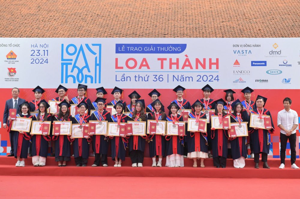 Giải thưởng Loa Thành 2024: Tôn vinh 66 đồ án xuất sắc ngành Xây dựng và Kiến trúc