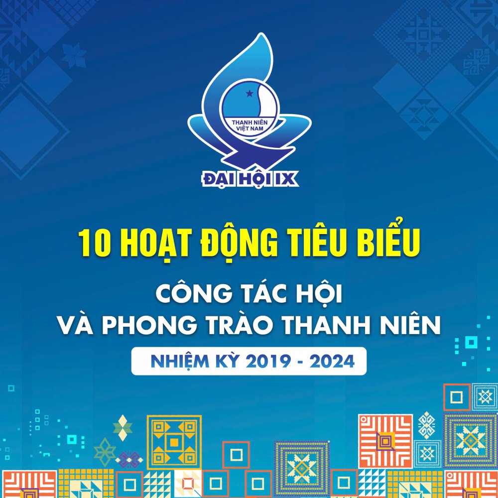 {10 hoạt động tiêu biểu trong công tác Hội nhiệm kỳ 2019-2024} [Inforgraphic]: Hoạt động “Khơi dậy khát vọng cống hiến - lẽ sống thanh niên”