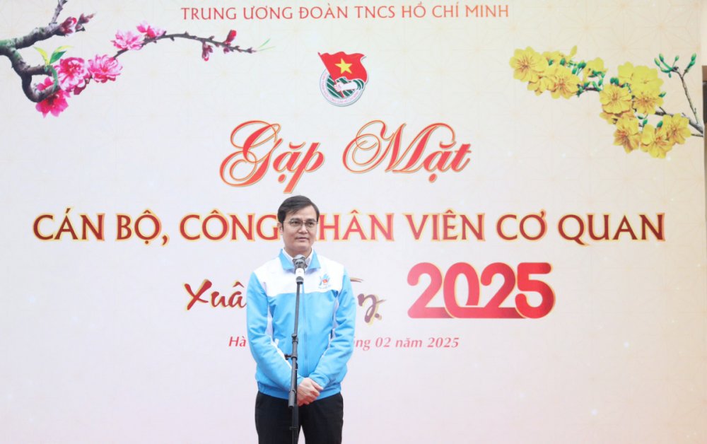 Cơ quan T.Ư Đoàn gặp mặt cán bộ, công nhân viên đầu xuân Ất Tỵ 2025