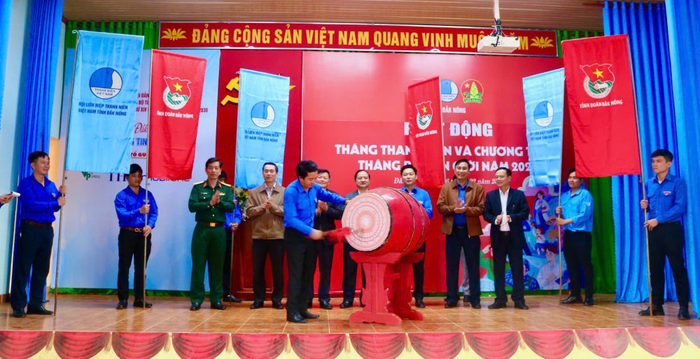 Đắk Nông: Phát động Tháng Thanh niên và hành trình “Tôi yêu Tổ quốc tôi” năm 2025