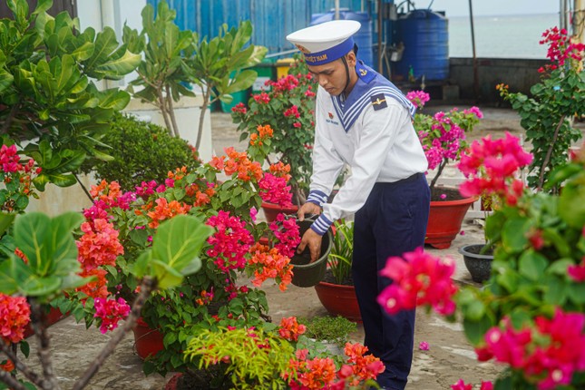 Những người lính Hải quân ở Trường Sa