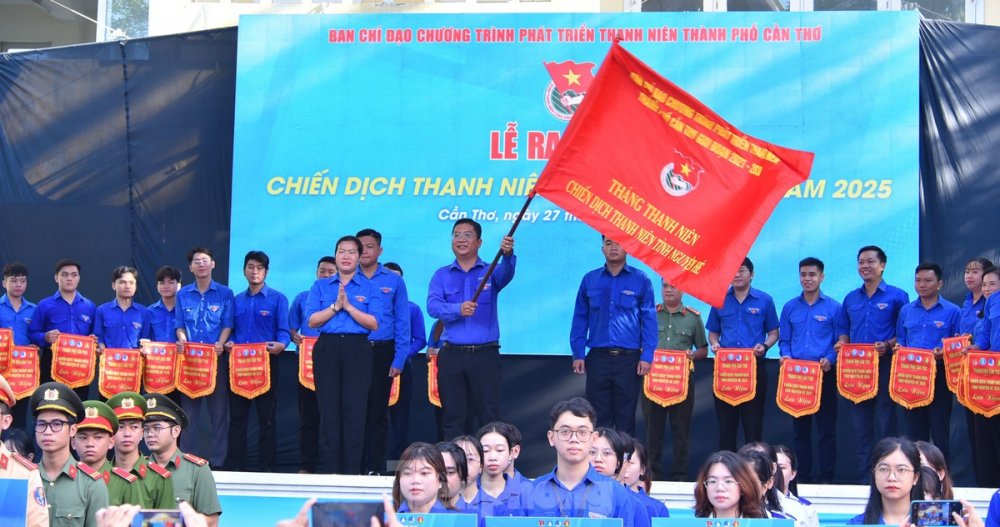 Hơn 30.000 đoàn viên, thanh niên Cần Thơ tham gia tình nguyện hè