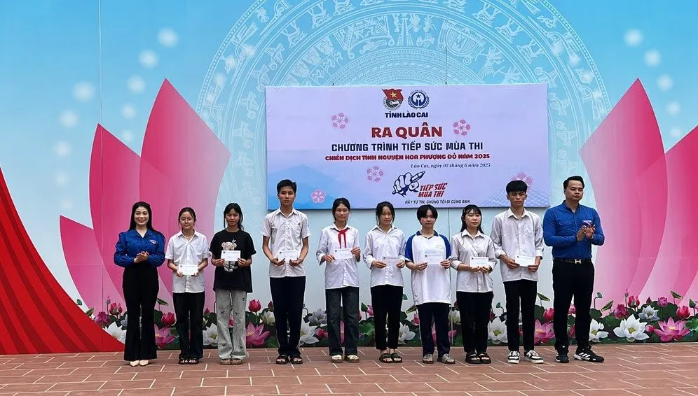Tỉnh Đoàn Yên Bái, Lào Cai ra quân tiếp sức mùa thi