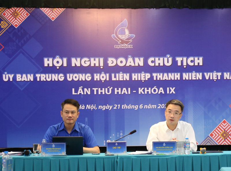 Hội nghị Đoàn Chủ tịch Uỷ ban Trung ương Hội Liên hiệp thanh niên Việt Nam lần thứ 2, khoá IX