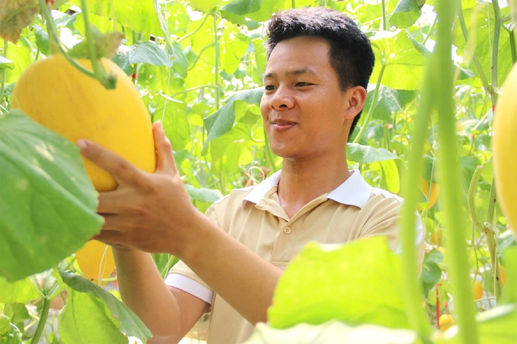 Chàng trai gen Z làm giàu từ nông nghiệp xanh