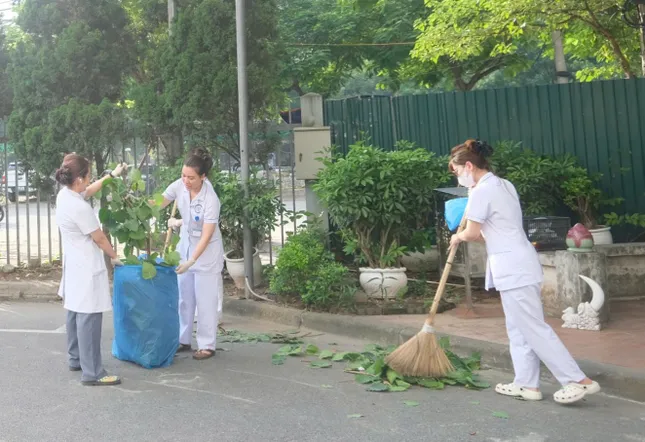 Đoàn Thanh niên Bệnh viện Nội tiết T.Ư lan tỏa lối sống xanh, giảm rác thải nhựa