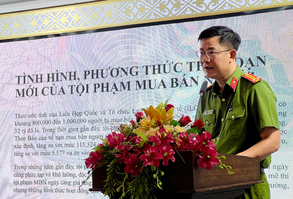 Nạn nhân nam của các vụ mua bán người có xu hướng tăng