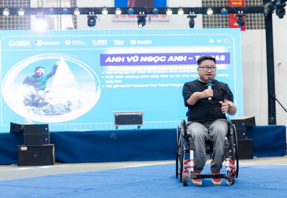 Xương dễ vỡ, nhưng ý chí thì không
