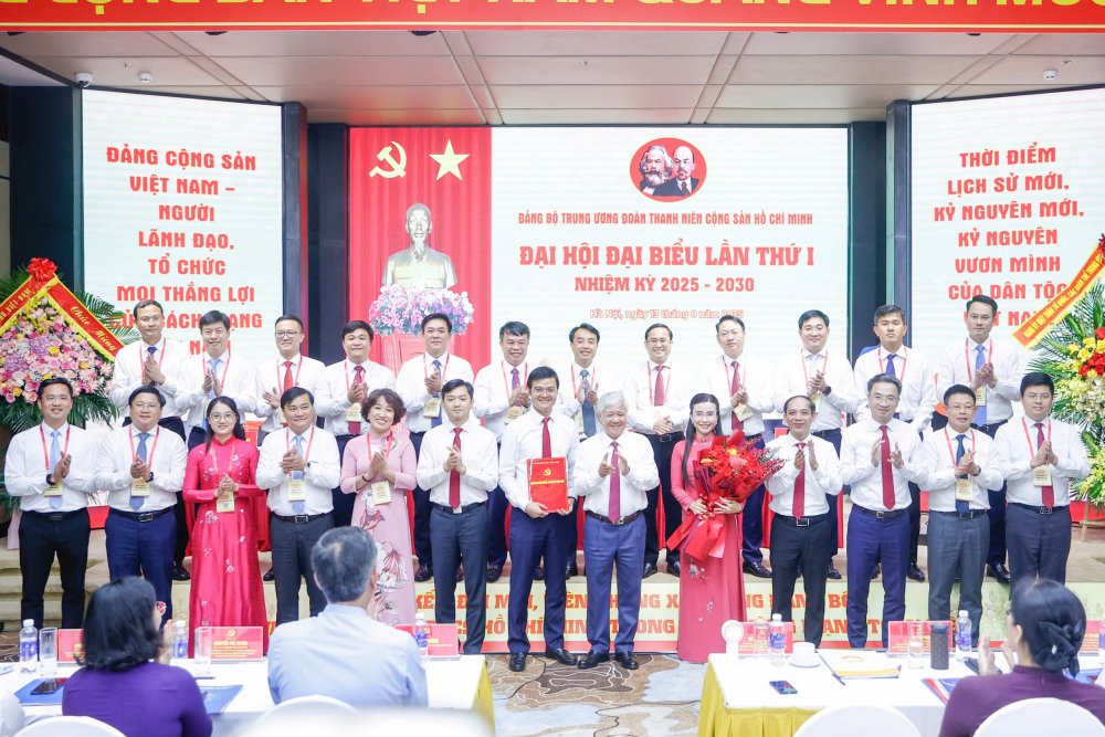 Ra mắt Ban Chấp hành Đảng bộ Trung ương Đoàn nhiệm kỳ 2025 - 2030