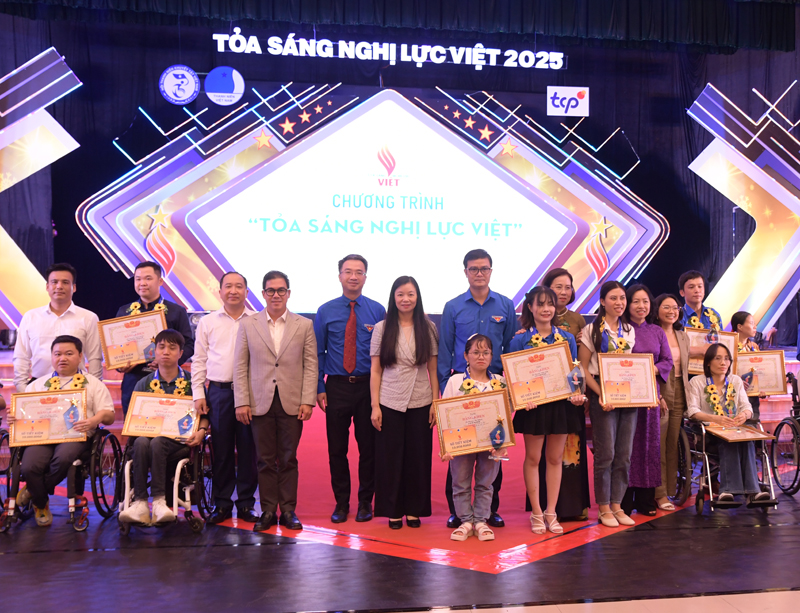 “Tỏa sáng Nghị lực Việt” 2025: Vinh danh 25 gương thanh niên khuyết tật tiêu biểu