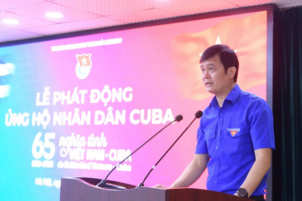 T.Ư Đoàn phát động tuổi trẻ chung tay ủng hộ nhân dân Cuba