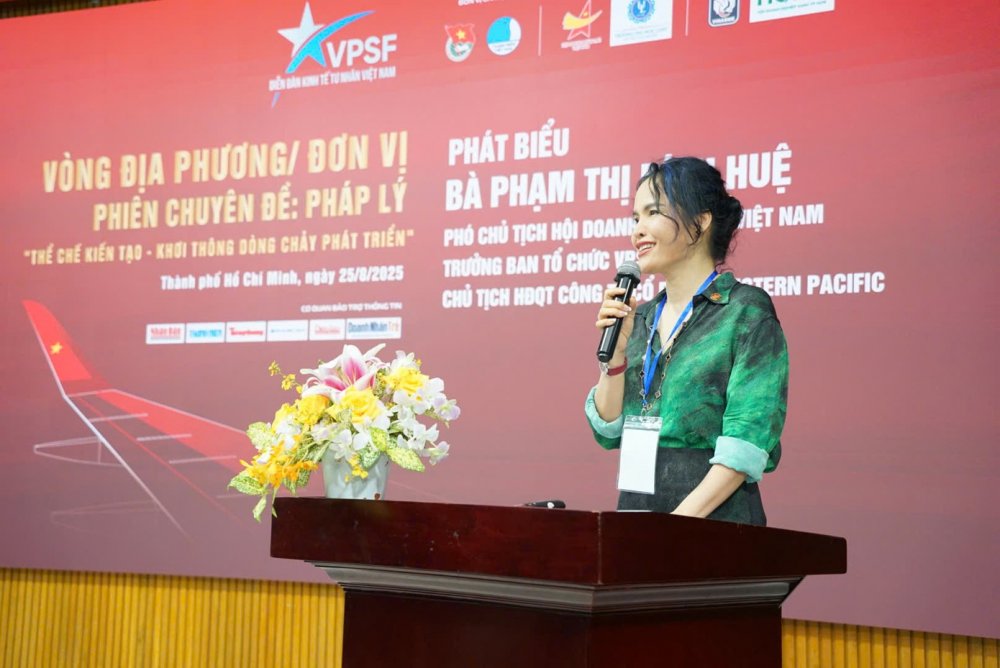 Phó Chủ tịch Hội Doanh nhân trẻ Việt Nam: Thể chế phải là 'đường ray' chắc chắn, thông thoáng