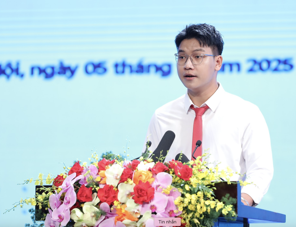 Nam sinh đại diện 26 triệu người học phát biểu tại lễ khai giảng ‘chưa từng có’