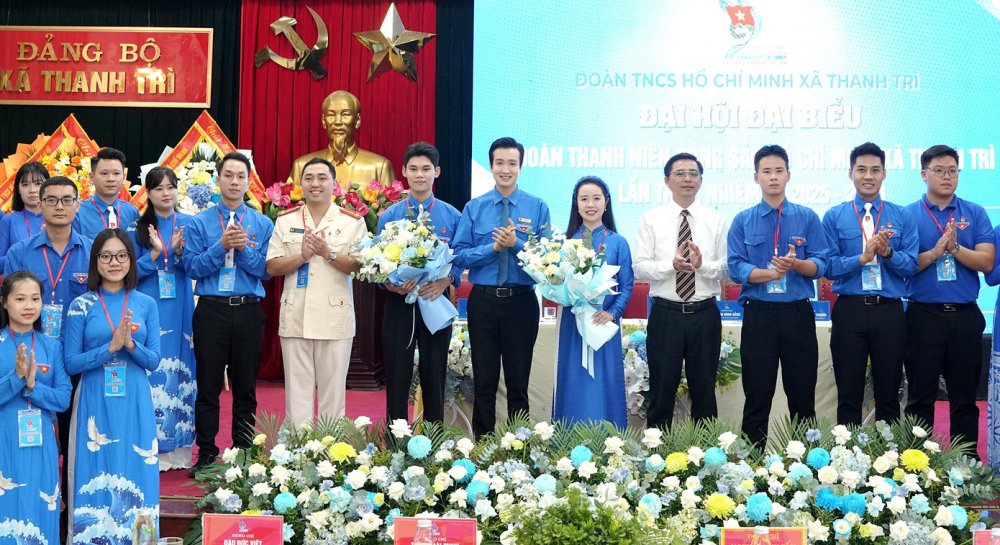 Chị Hoàng Minh Hằng làm Bí thư Đoàn xã Thanh Trì