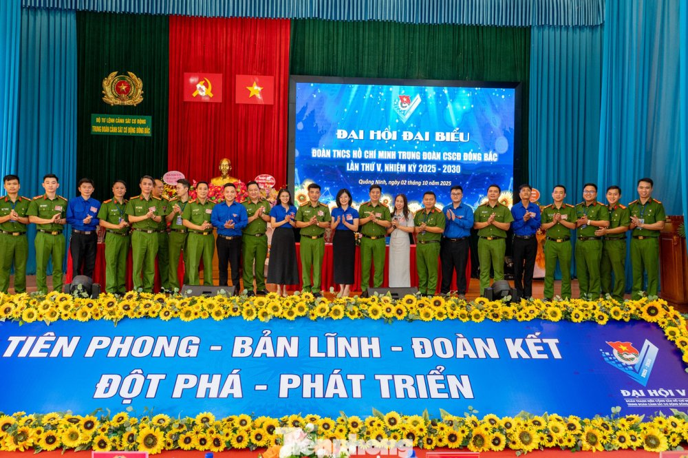 Đại hội Đoàn cơ sở Trung đoàn Cảnh sát cơ động Đông Bắc lần thứ V