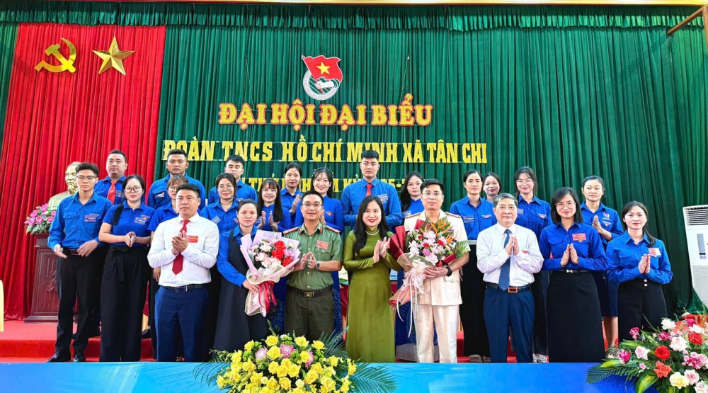 Đại hội đại biểu Đoàn TNCS Hồ Chí Minh xã Tân Chi lần thứ I
