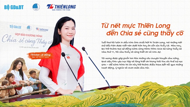 Chuỗi hoạt động ý nghĩa của các đại sứ Chia sẻ cùng thầy cô 2025