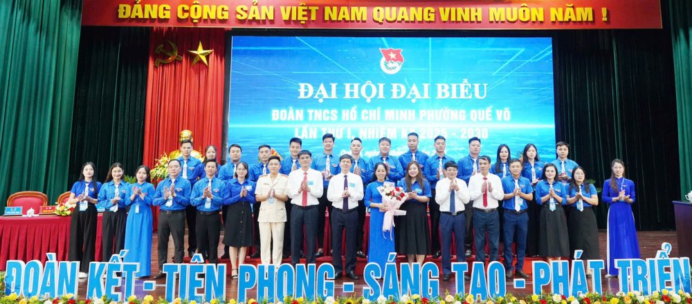 Đoàn phường Quế Võ bồi dưỡng thế hệ trẻ có khát vọng cống hiến