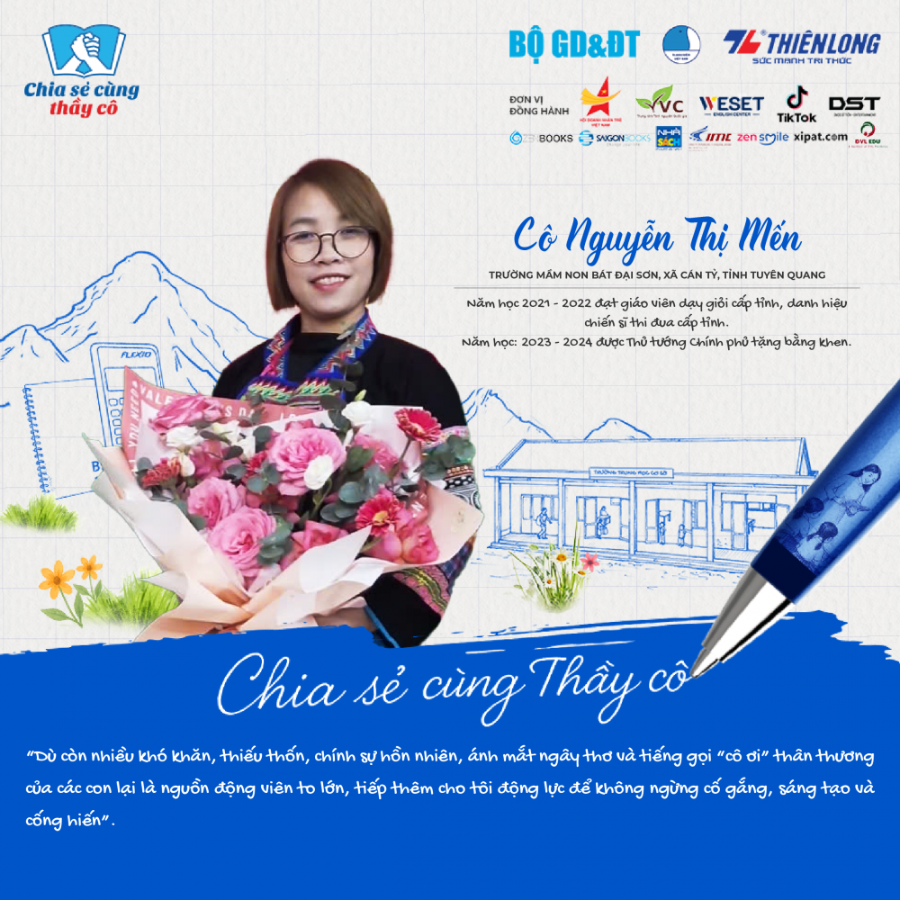 Cô giáo mầm non vượt mưa rừng, gió núi bám trường, bám lớp
