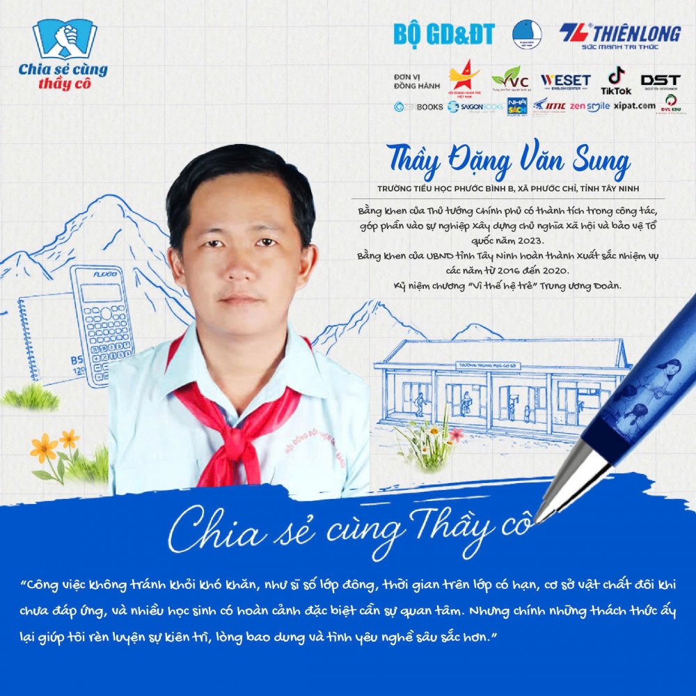 Người gieo chữ giữa miền gió cát