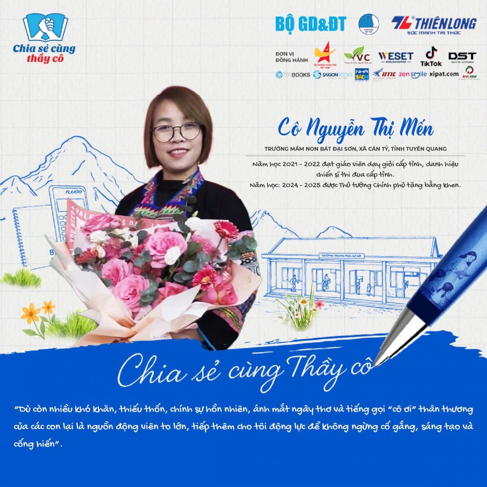 Cô giáo mầm non vượt mưa rừng, gió núi bám trường, bám lớp