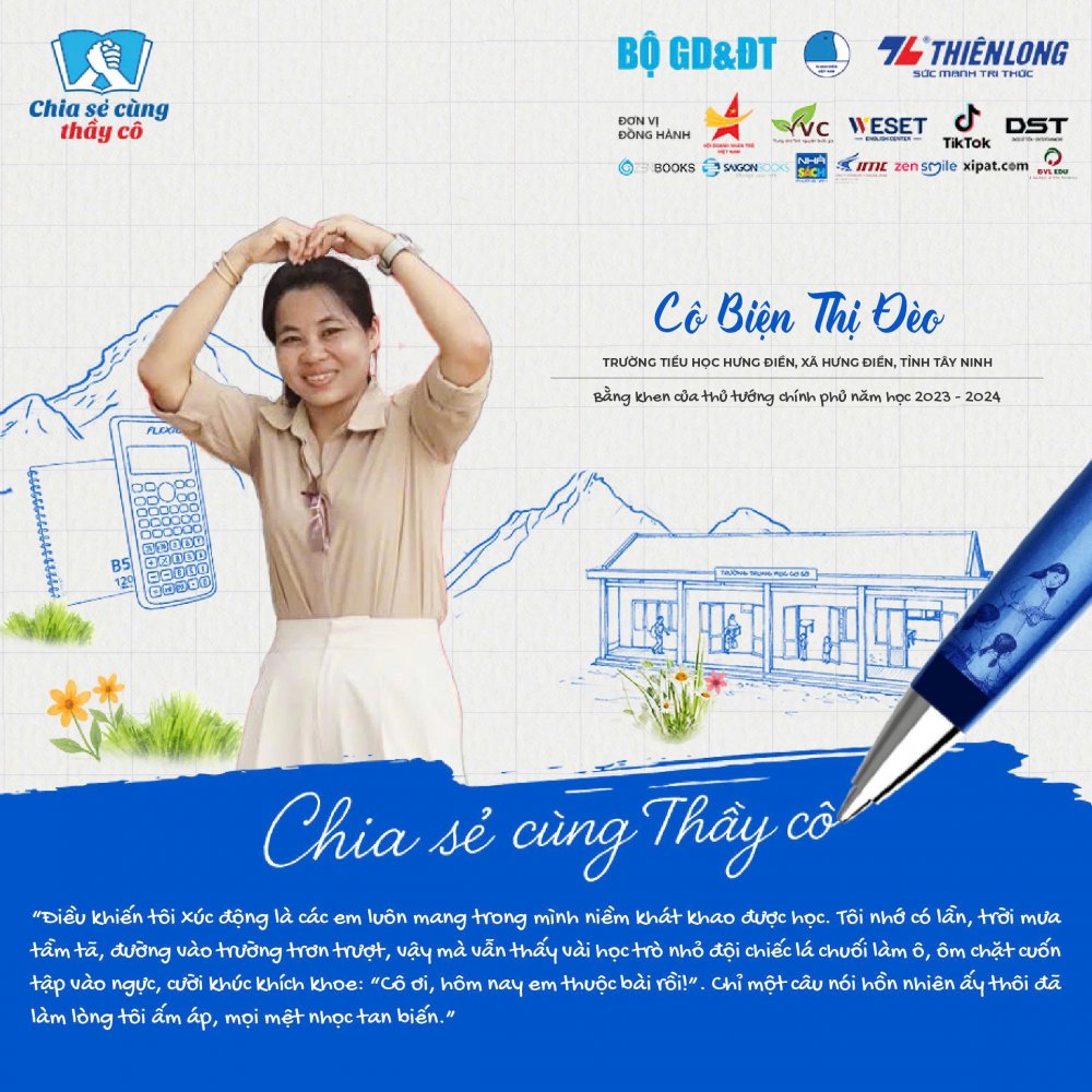 Cô giáo vùng biên và hành trình thắp sáng những ước mơ nhỏ bé