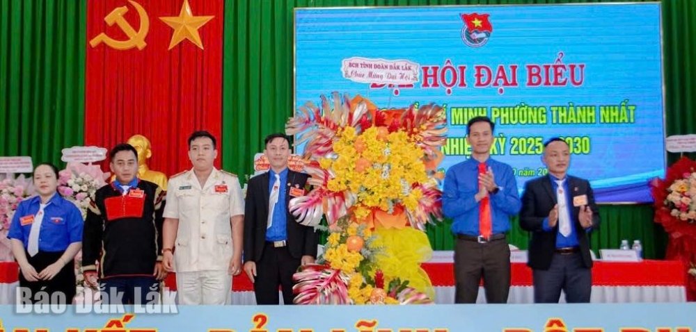 Đại hội đại biểu Đoàn TNCS Hồ Chí Minh phường Thành Nhất, nhiệm kỳ 2025 - 2030