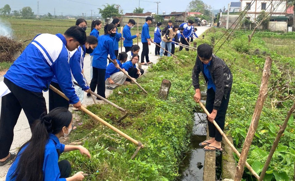 Tuổi trẻ Nghệ An hưởng ứng Ngày Chủ nhật Xanh